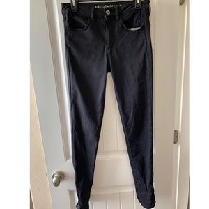 American Eagle Black Jegging Skinny Jean